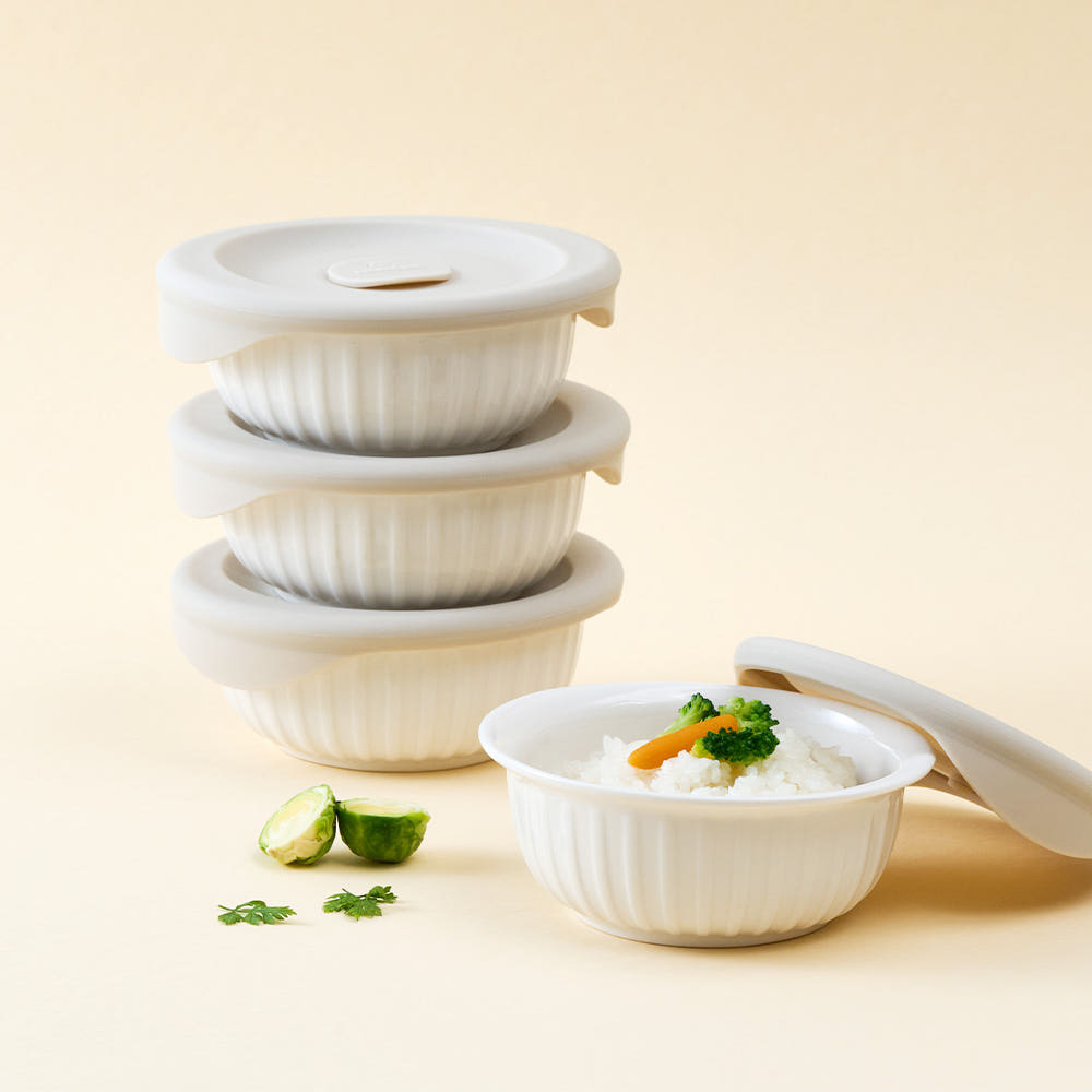 밥 보관용기 추천｜락앤락 바로한끼 도자기, 냉동밥도 식탁 위에&nbsp;자연스럽게